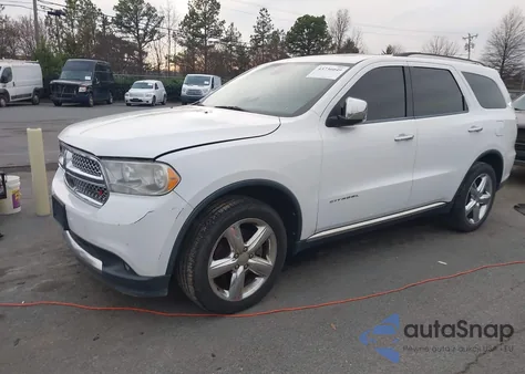 2013 Dodge Durango Citadel from USA, damaged, VIN 1C4RDJEG8DC629419